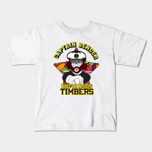 "Captain Bender" - Sleep Baseball Kids T-Shirt